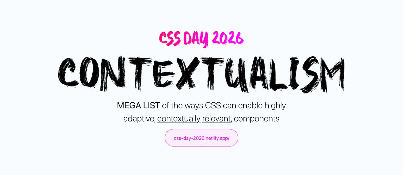 Contextualism title slide from the website