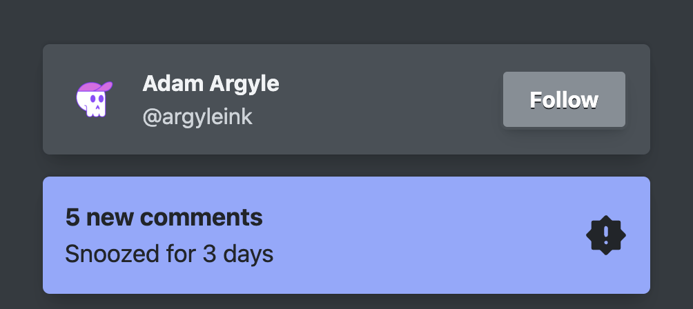 2 cards are shown, each with inline layouts