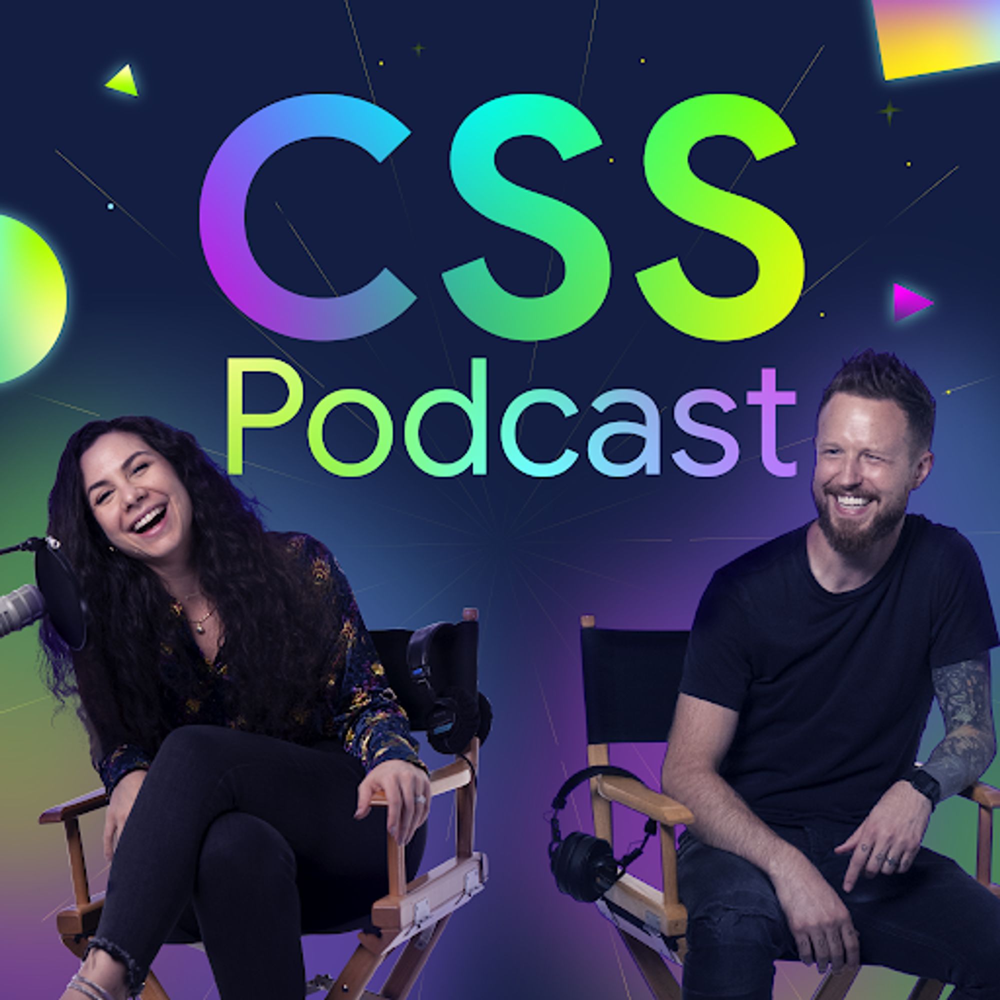 Author: adam@theCSSpodcast Una and I on the cover of our show.