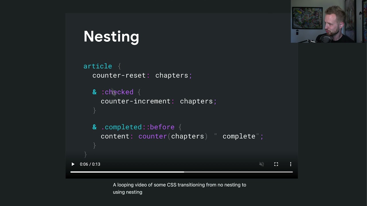 Mid presentation screenshot